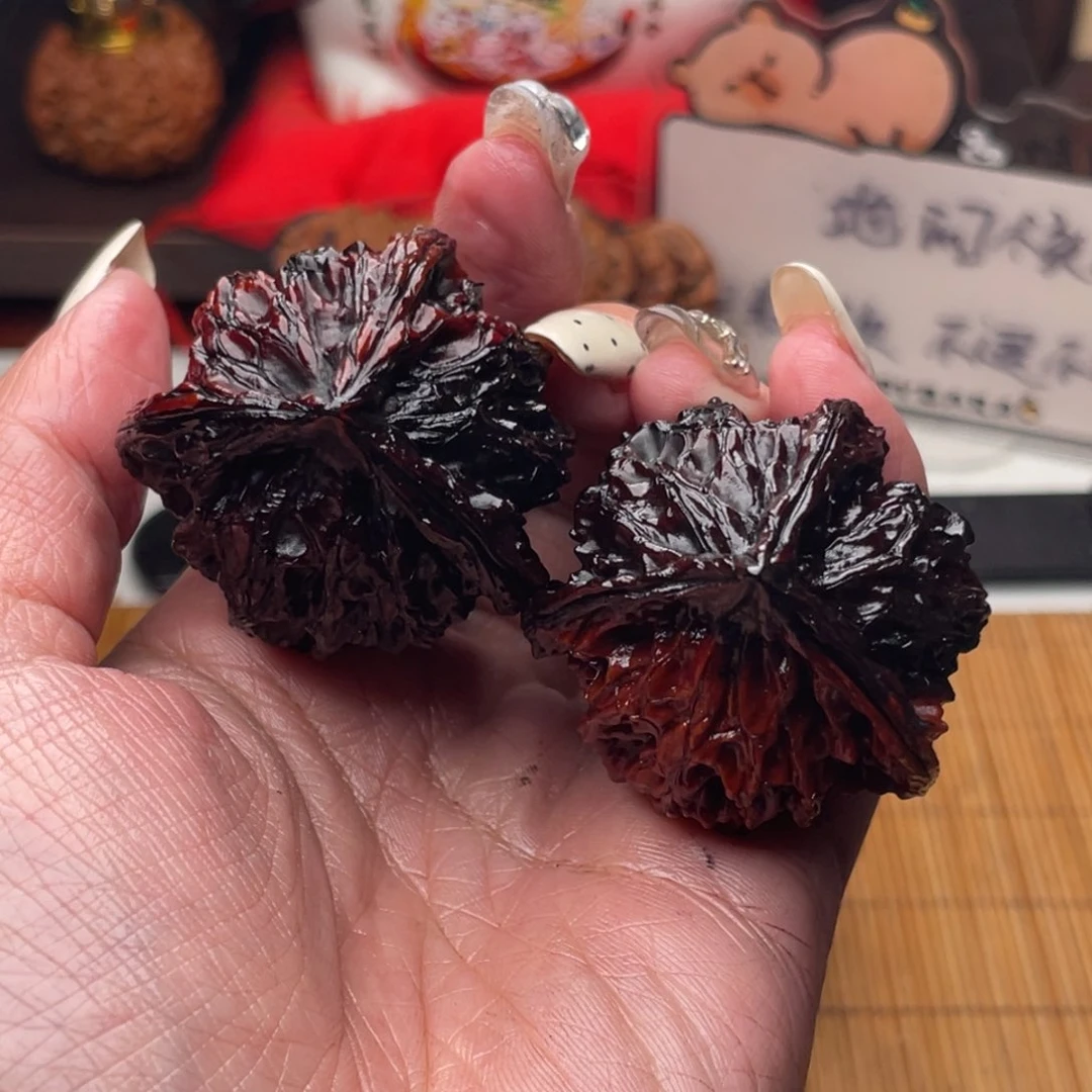吊坠文玩核桃40三棱