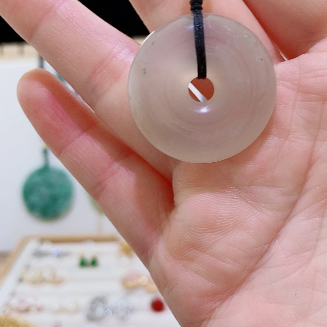 玛瑙/玉髓合金颈饰