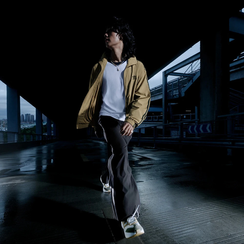 adidas Originals阿迪三叶草男子FIREBIRD TT梭织无帽外套JY1333