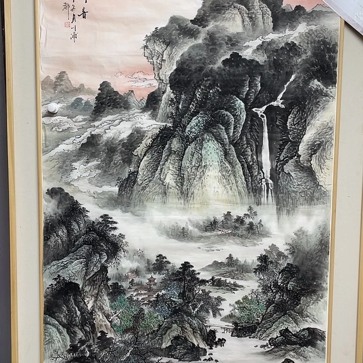 国画纯手绘国画山水画闪购链接