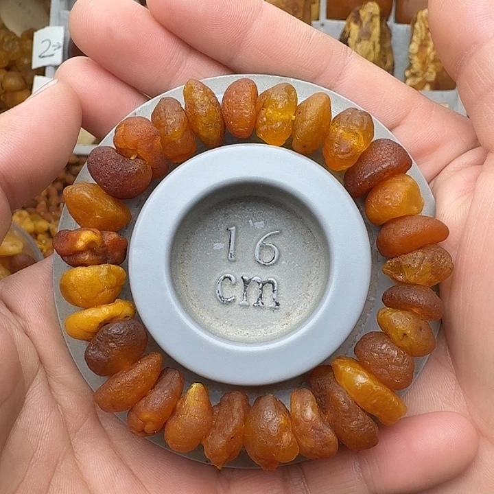 蜜蜡未镶嵌裸石天然蜜蜡手串