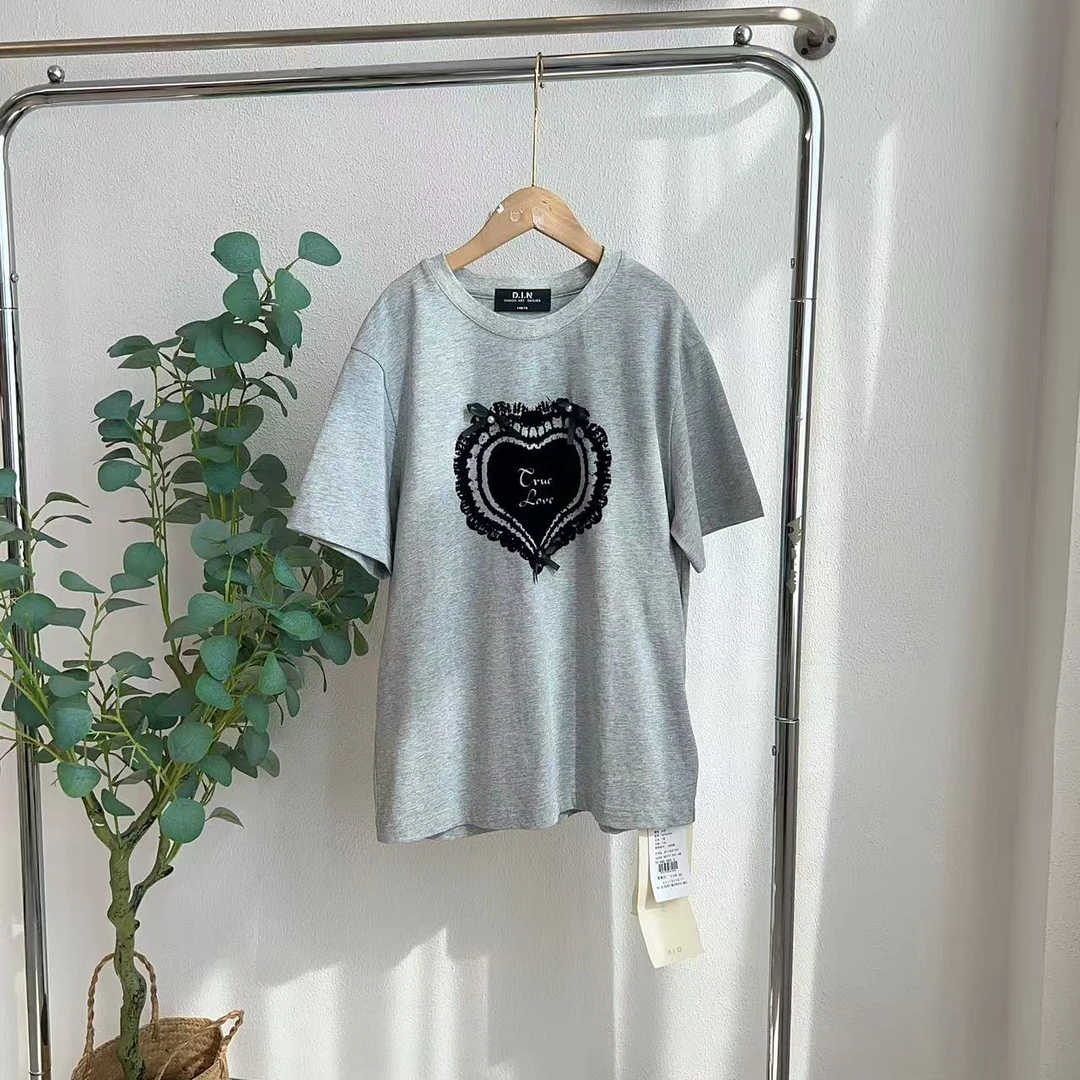 2006青灰色短袖T恤