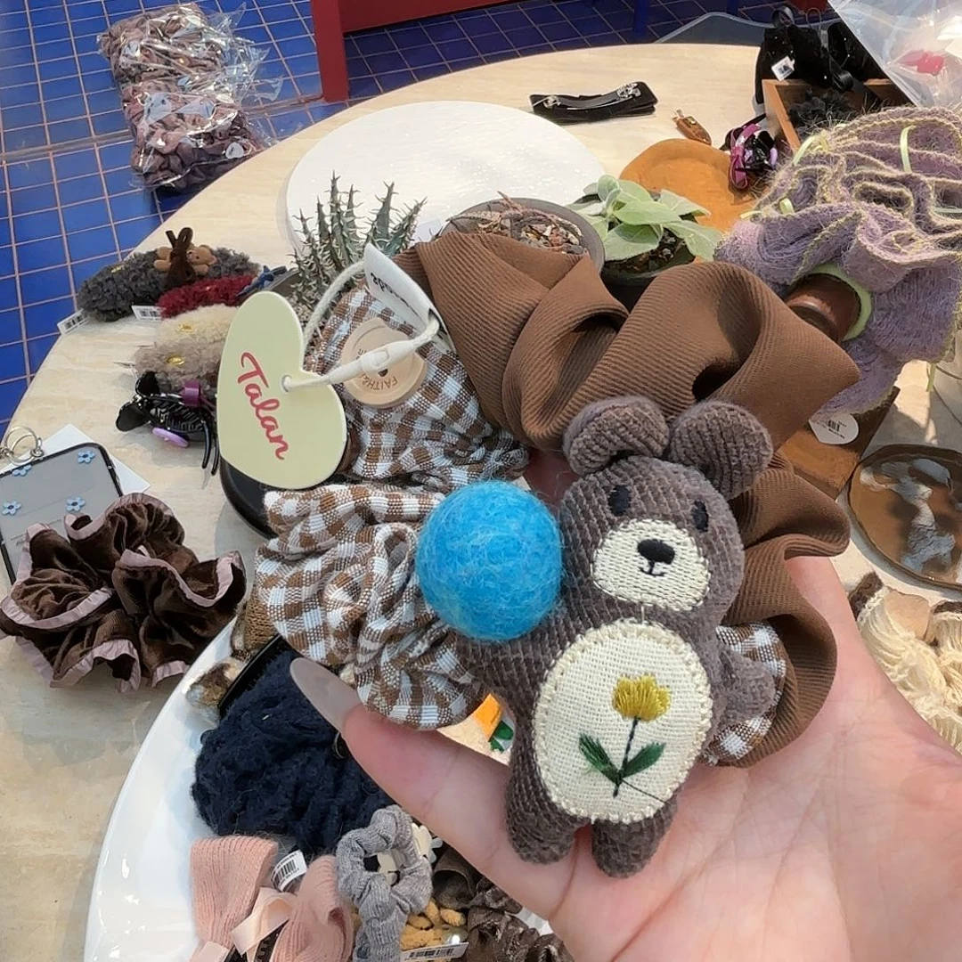 皮质铁合金发饰发夹