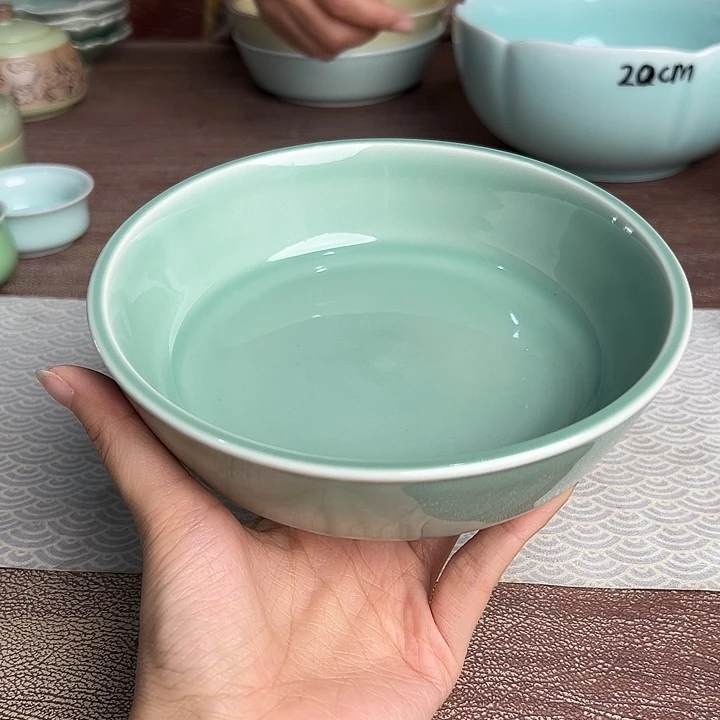 龙泉云间青瓷小米茶器