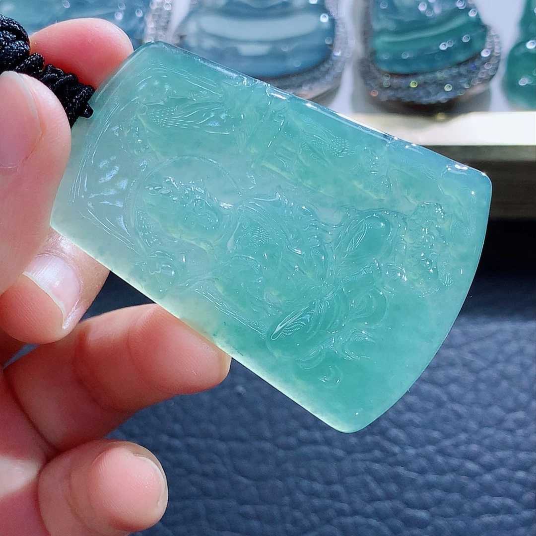 未镶嵌挂件翡翠翡翠