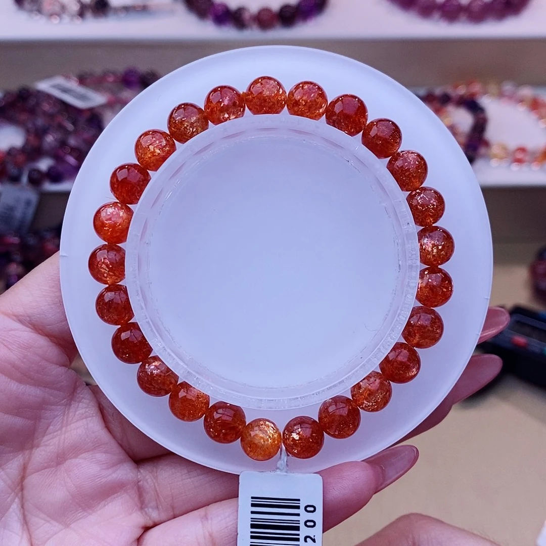 未镶嵌手链日光石金太阳7m+