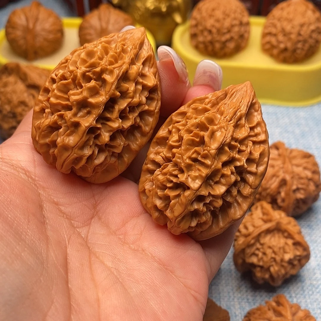 文玩核桃把件毕业招财鼠37尺全品
