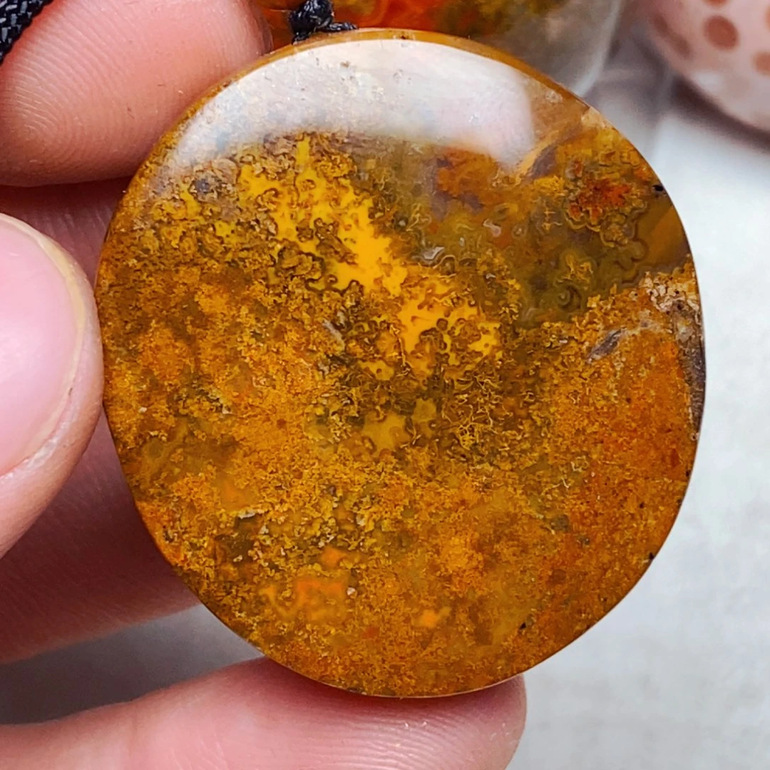 挣***猬玛瑙/玉髓未镶嵌颈饰