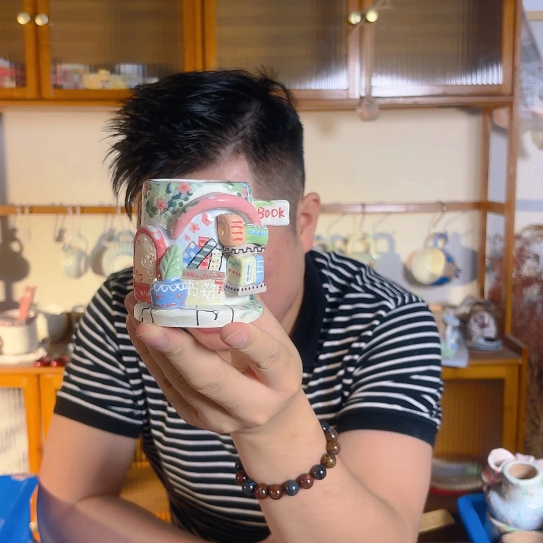 老梧家的手工多肉花盆