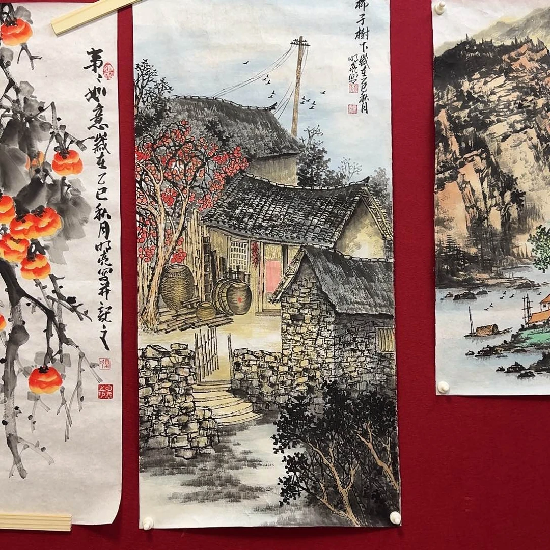 深***龙国画纯手工国画作品