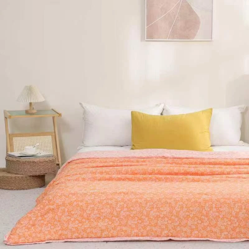 （花满天）200cm*230cm 高端双层纱远红外蓄能发热保暖被