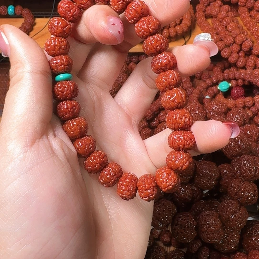 金刚菩提吊坠六瓣手串