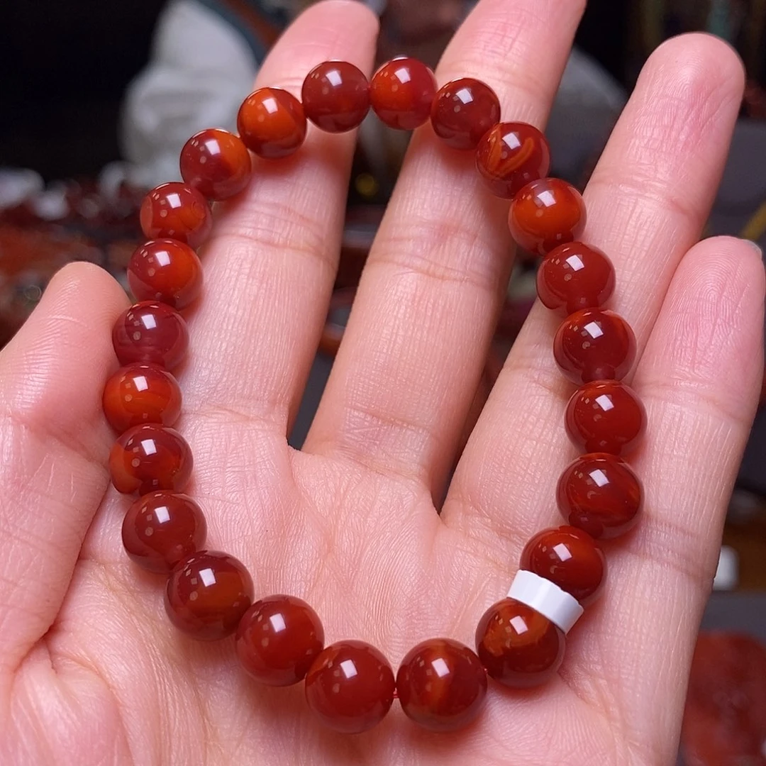 南红玛瑙单圈8m m未镶嵌林*妤