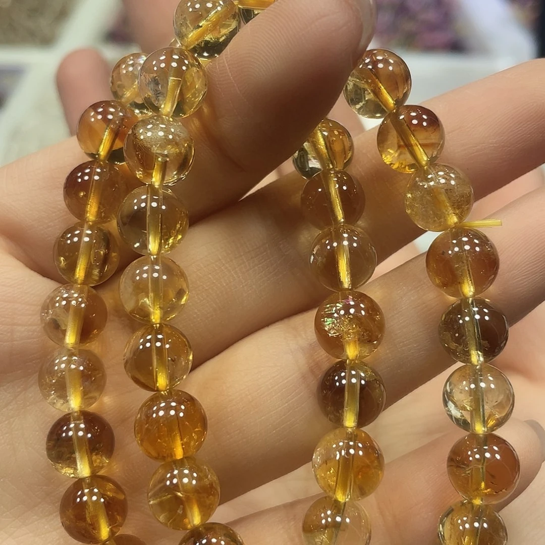 手链水晶未镶嵌黄塔晶手串8Ｍ多样性发一