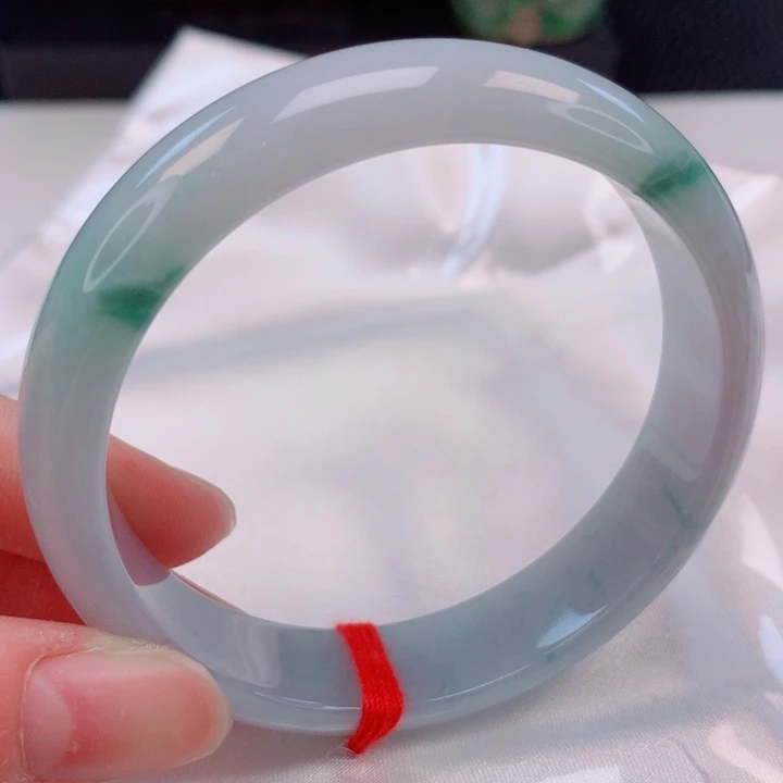 翡翠未镶嵌手镯54圈