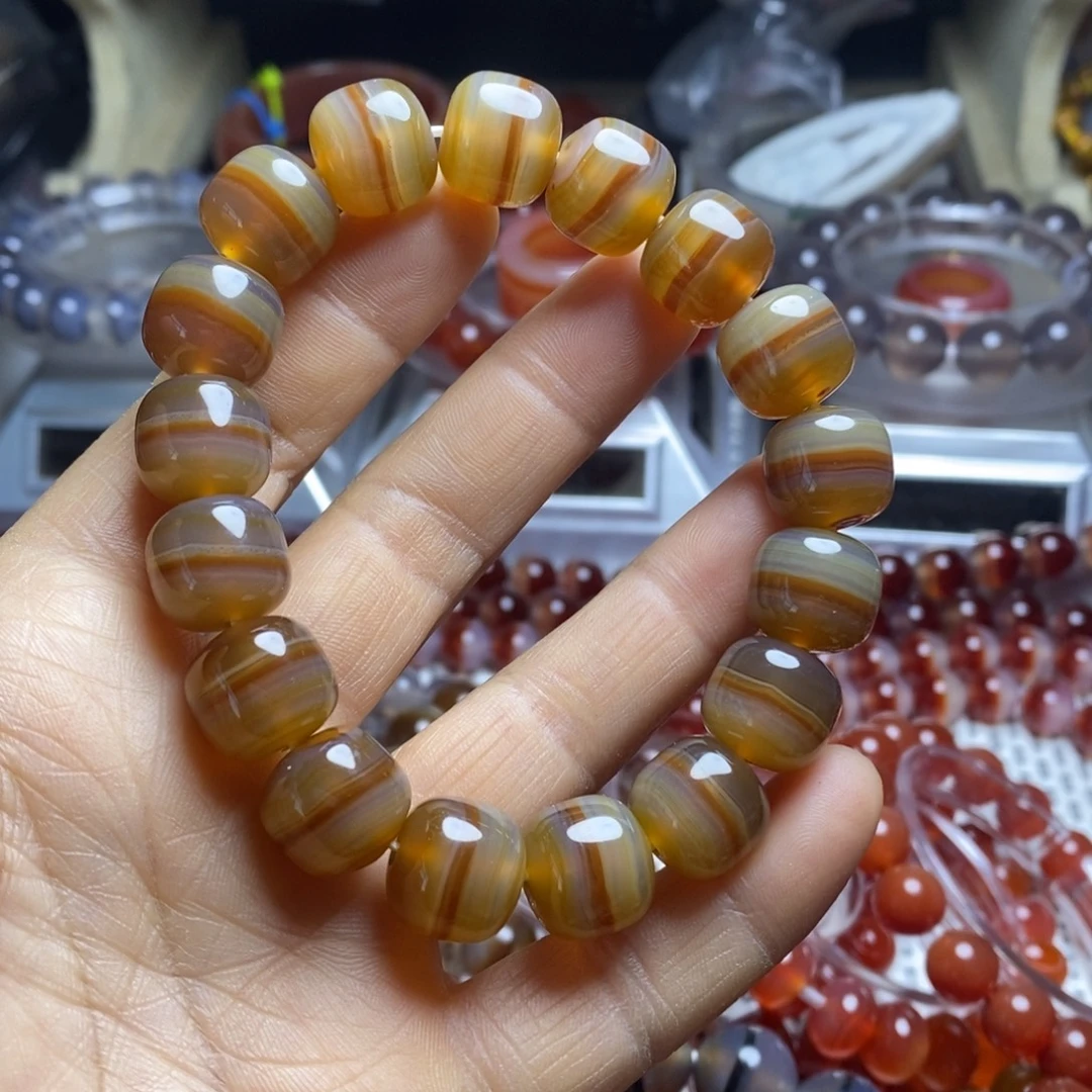 玛瑙/玉髓未镶嵌手链