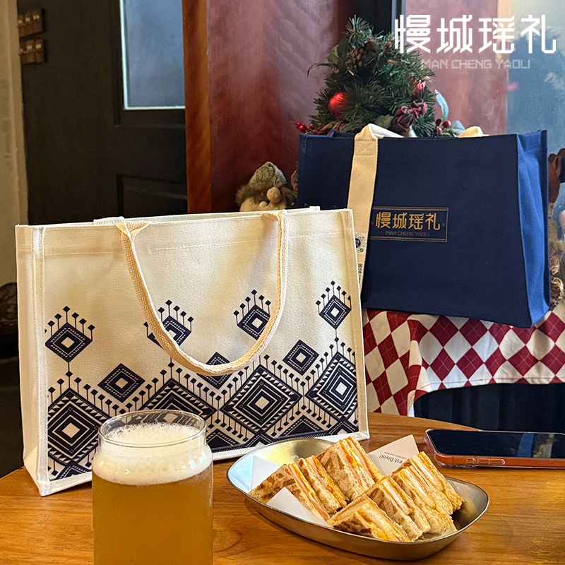 富川文创 瑶乡元素 帆布袋 包邮