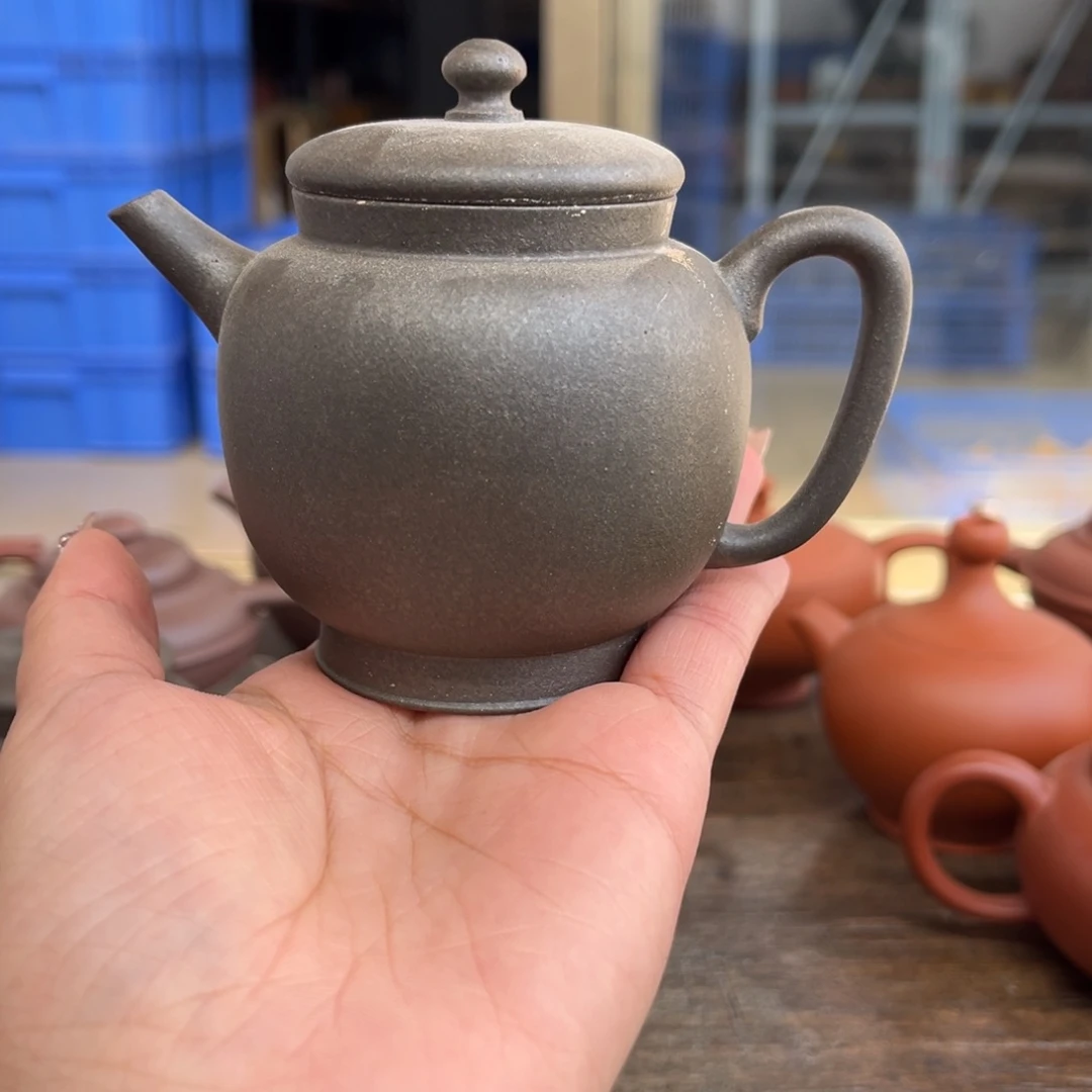 紫砂茶碗逗****?紫砂柴烧高士