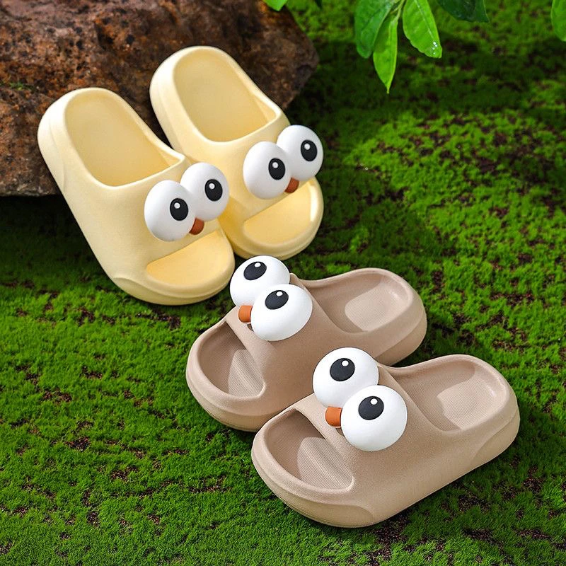 不臭脚EVA儿童拖鞋卡通防臭防滑加厚踩屎感软底外穿室穿居家宝宝