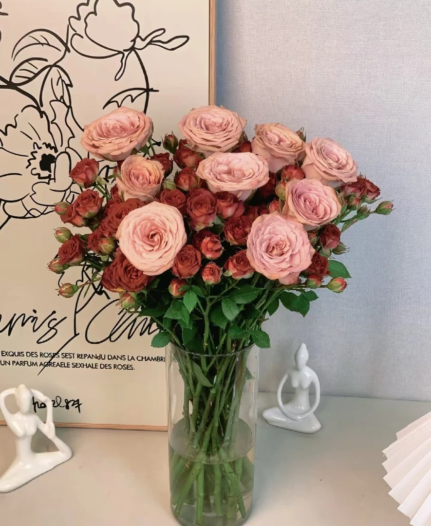 6.卡布奇诺+巧克力+配草