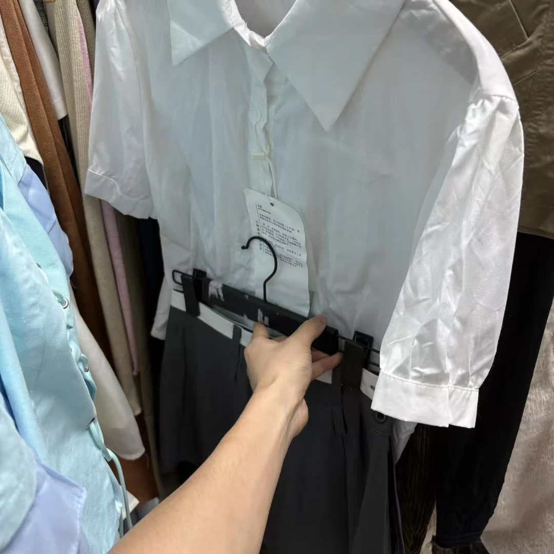 小码套装-白色＋黑色-777