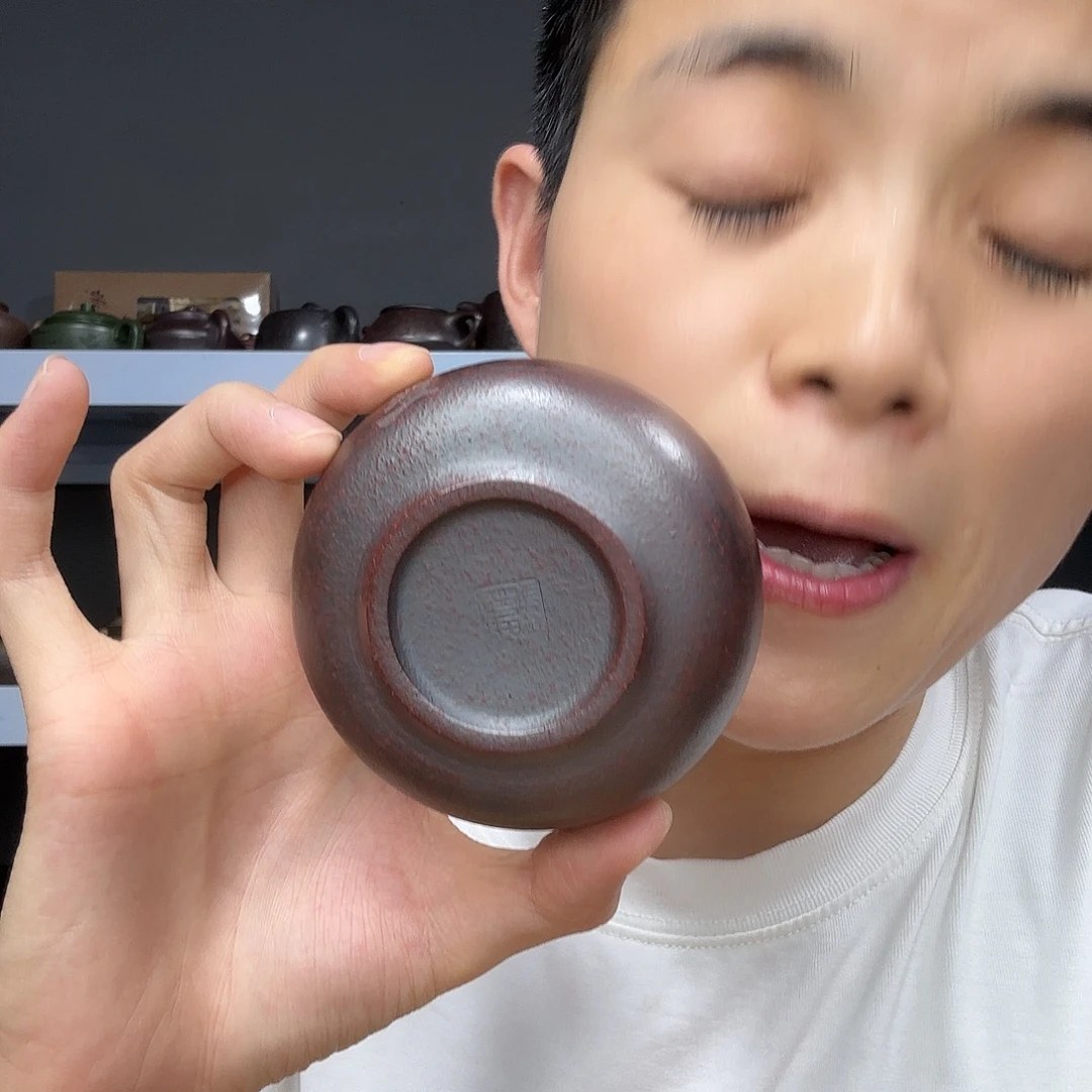 茶壶底槽青民间手艺人全手工制作