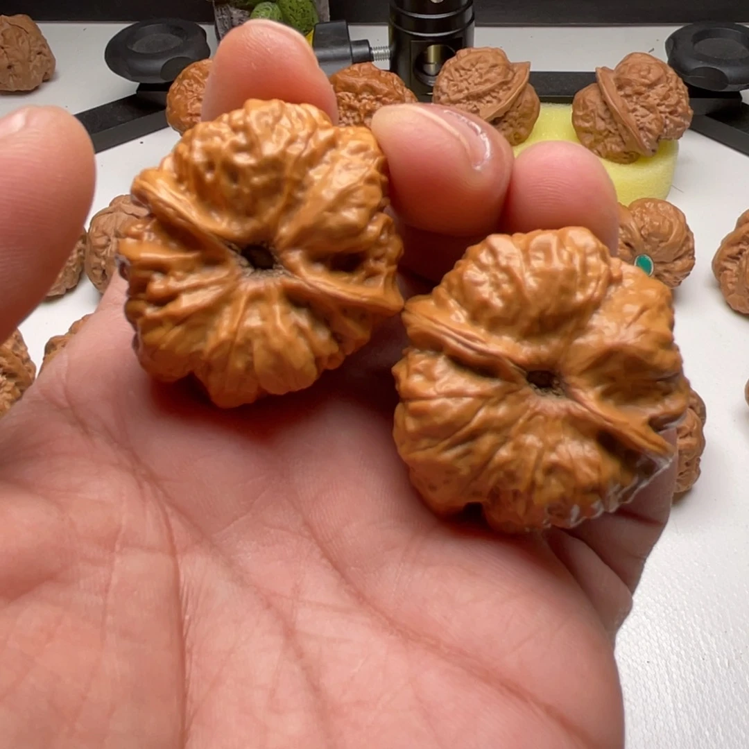 吊坠文玩核桃北**件蛤蟆头38