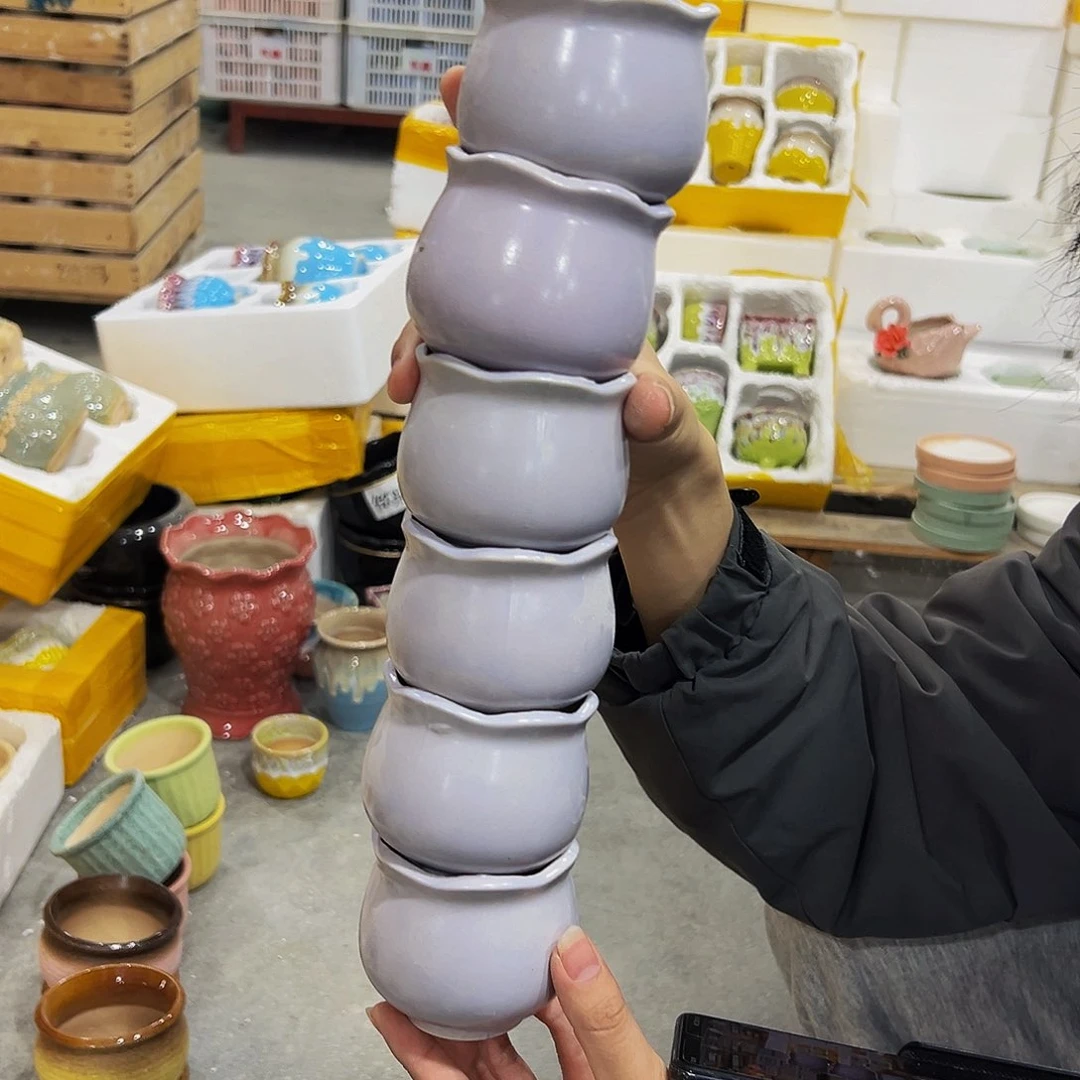 陶瓷口径8高7 福利款多肉花盆