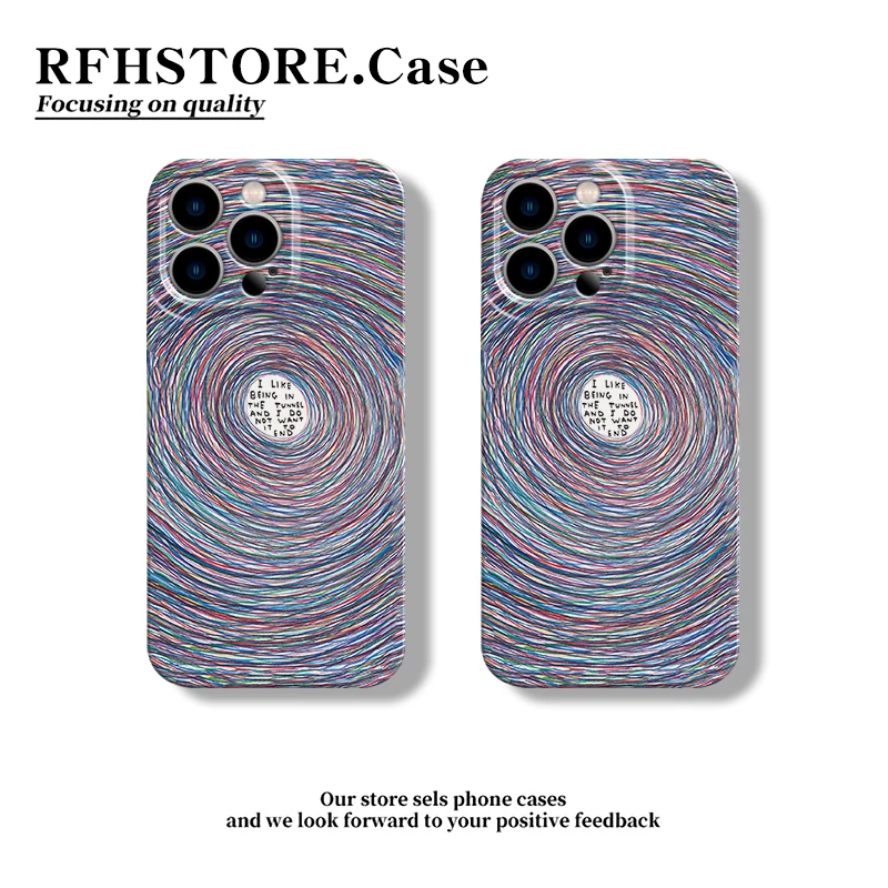 飞虎胜抽象漩涡适用iphone16/15promax菲林手机壳华为oppo小米viv