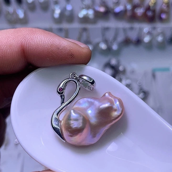 颈饰未镶嵌淡水珍珠07