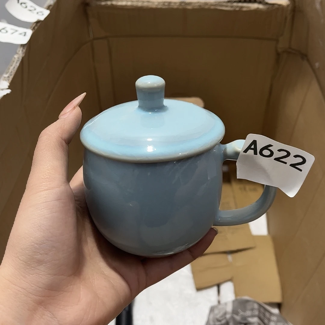 瓷片茶摆件工艺品摆件666
