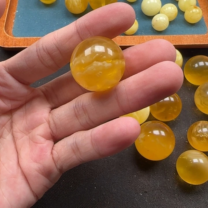 月***堂蜜蜡未镶嵌珠宝奇石天然分单84