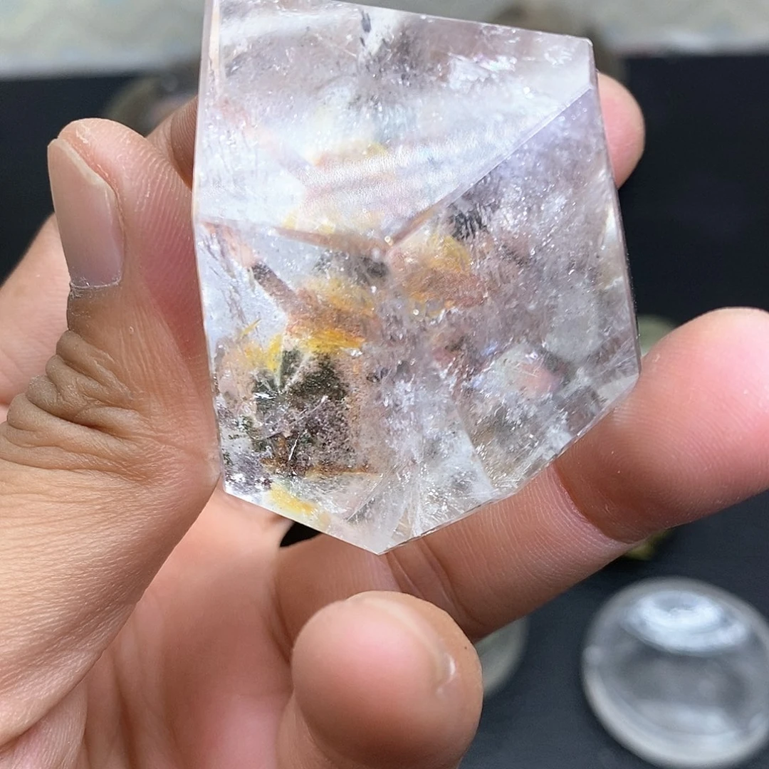 未镶嵌珠宝半成品水晶135水晶石