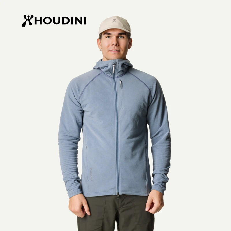 HOUDINI/胡丁尼Aero Houdi航天连帽26年新色透气男款连帽抓绒衣
