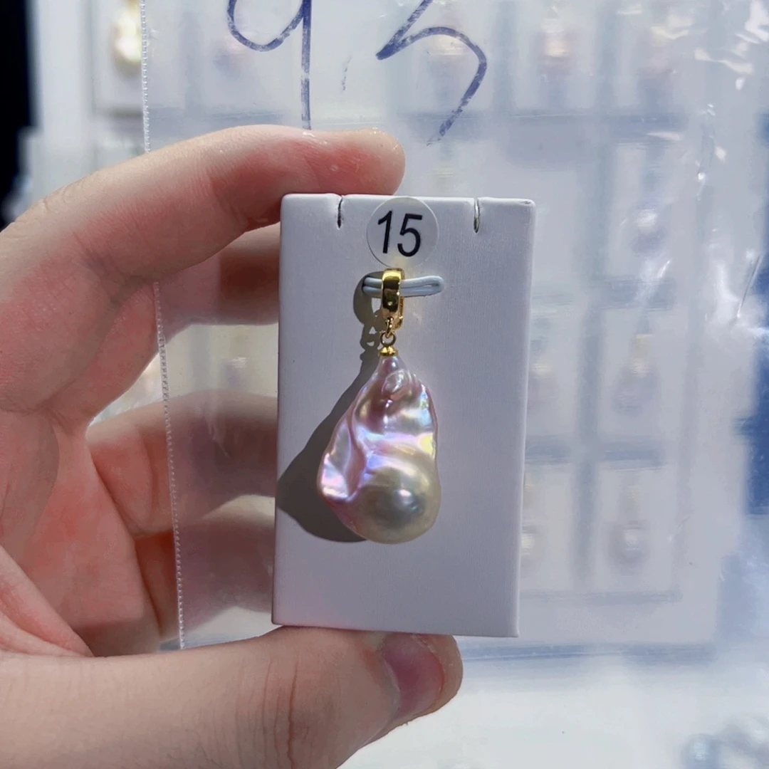 颈饰合金淡水珍珠
