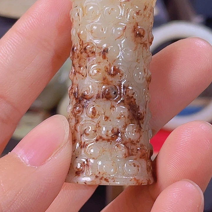 和田玉颈饰未镶嵌宝**珠