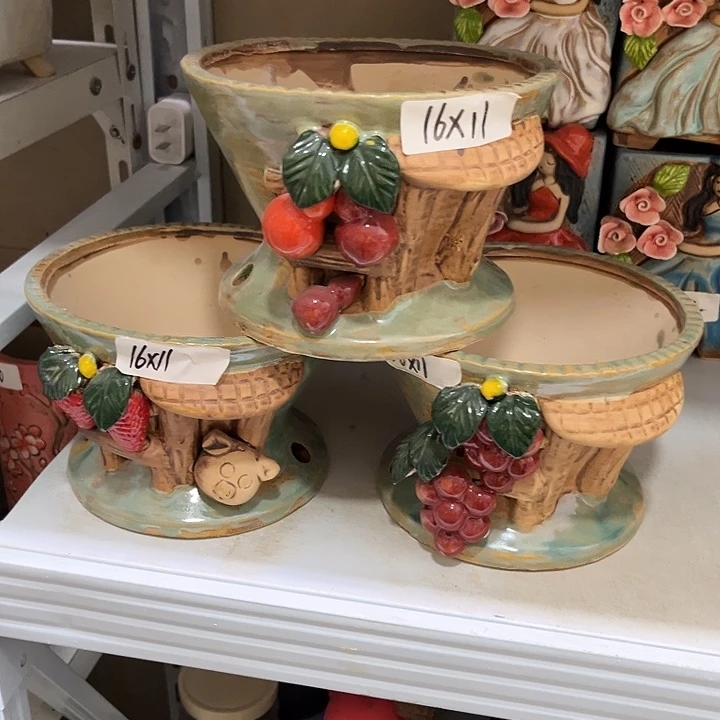 粗陶材质多肉花盆