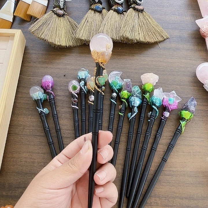 米***~水晶未镶嵌珠宝半成品水晶