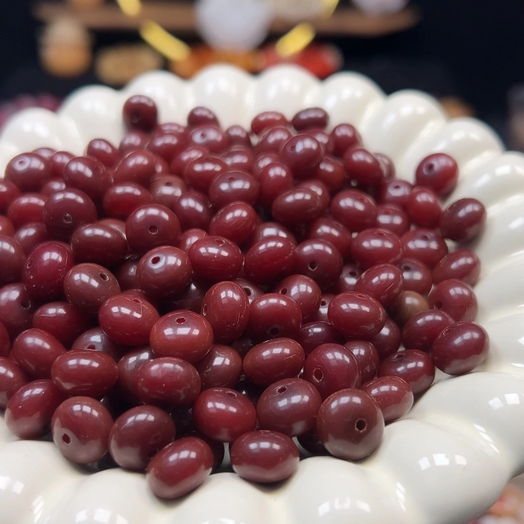 菩提根/象牙果手串瑕疵卡11车厘子算盘500颗