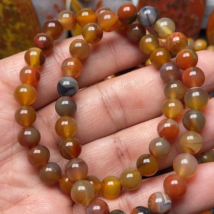 玛瑙/玉髓手串未镶嵌