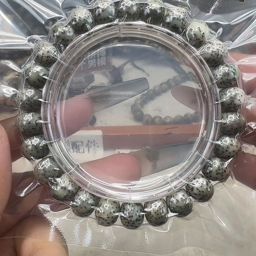 星月菩提手串6练手糯冰石玉10 8苹果