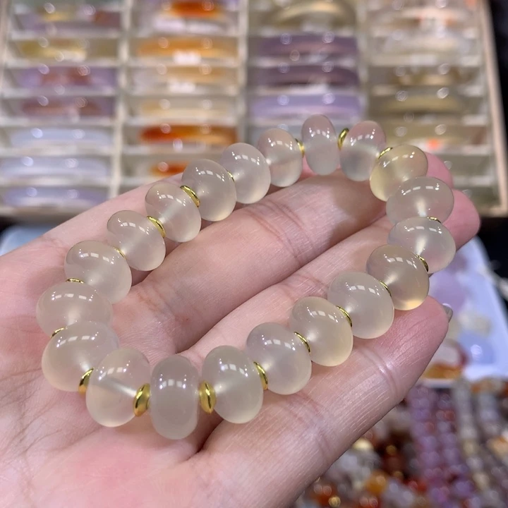 玛瑙/玉髓未镶嵌手链