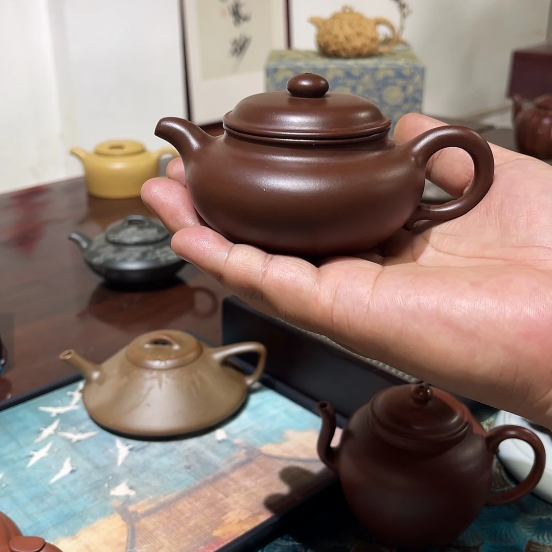 茶壶紫砂大***喜壶壶壶壶