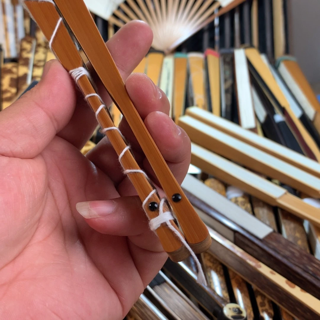 【闪购商品】扇子?****?5/6寸手工玉竹折扇