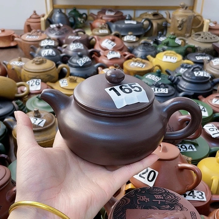 茶壶紫砂同****张紫砂微瑕