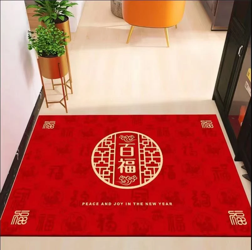 A-055【80*120cm】硅藻泥吸水防滑脚垫浴室入户门垫速干厨房地垫