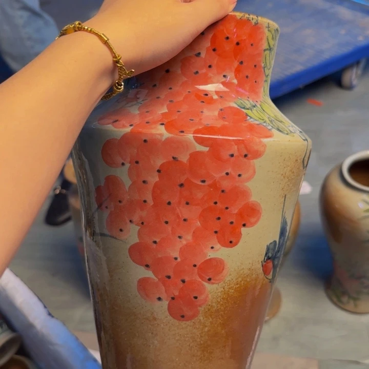 瓷片景德镇陶瓷手工手绘