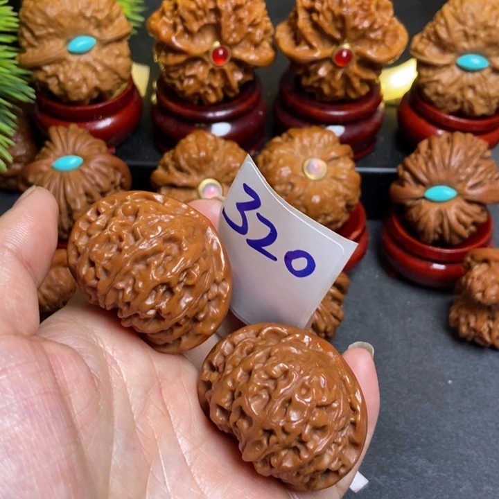 文玩核桃把件39宫灯320