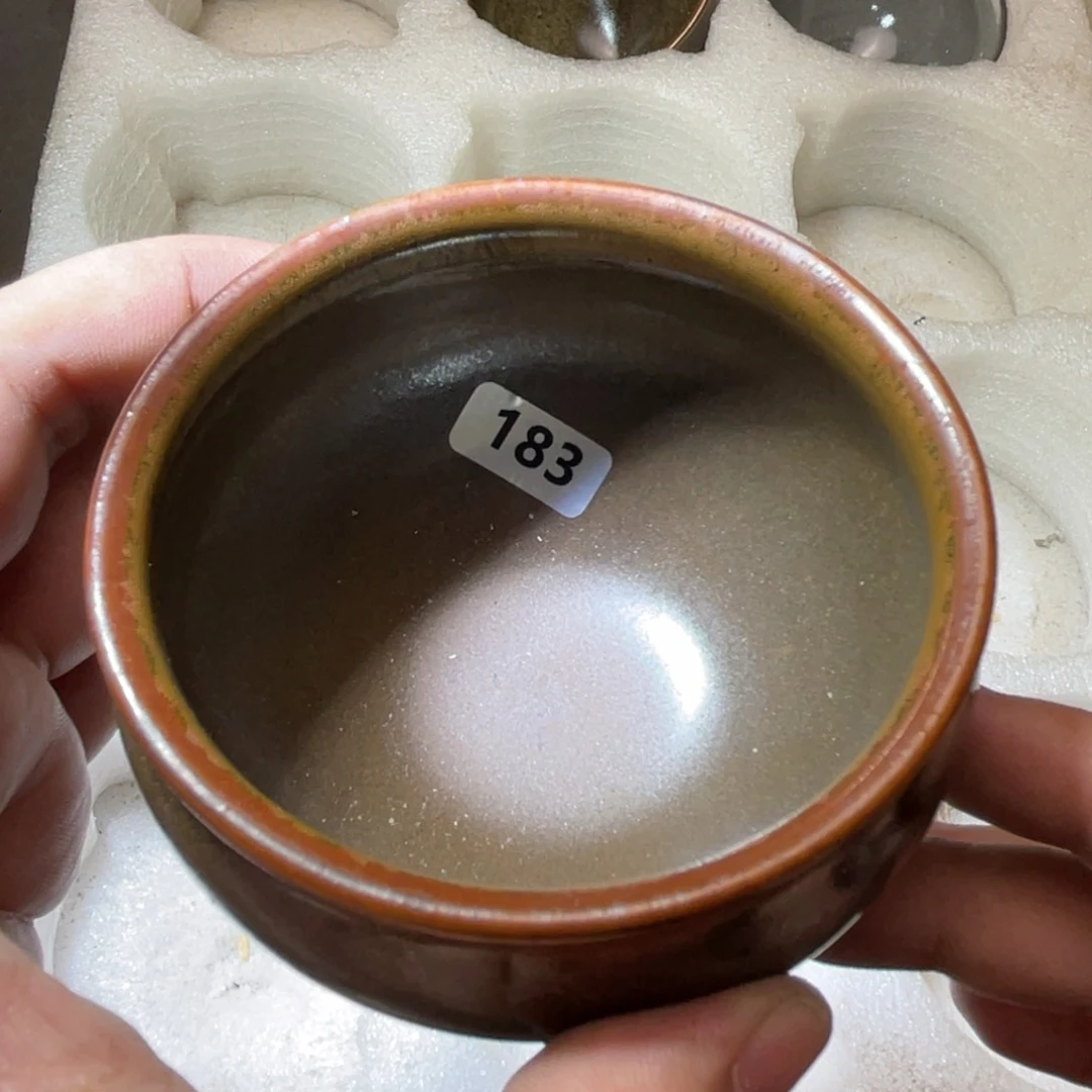 茶盏原矿原釉柴烧建盏
