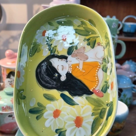 炉景德镇釉下手绘陶瓷